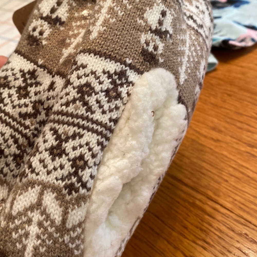 Cozy cabin slippers